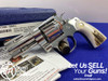 Colt Python .357Mag 3" *BREATHTAKING BRIGHT STAINLESS w/ GORGEOUS STAGS