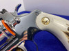 Colt Python .357Mag 3" *BREATHTAKING BRIGHT STAINLESS w/ GORGEOUS STAGS