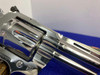 Colt Python .357Mag 3" *BREATHTAKING BRIGHT STAINLESS w/ GORGEOUS STAGS