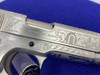 Colt Government CATTLE BRAND *1 OF ONLY 50* Master Hand Engraved PHENOMENAL-GID1180456453
