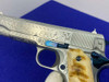 Colt Government CATTLE BRAND *1 OF ONLY 50* Master Hand Engraved PHENOMENAL-GID1180456453