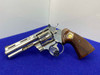 -Vintage- 1971 Colt Python .357 Mag Nickel 4" *HEAD-TURNING SNAKE REVOLVER*