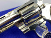 -Vintage- 1971 Colt Python .357 Mag Nickel 4" *HEAD-TURNING SNAKE REVOLVER*