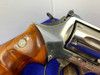 Smith Wesson 586 357 Mag Nickel 4"*EXCELLENT NO-DASH SMITH&WESSON REVOLVER*