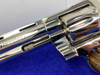 1981 Colt Python .357 Mag Nickel 6" *BEAUTIFUL NICKEL PYTHON*