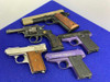 Assorted Lot #4 Chippa, Jimenez, Rohm, Davis *EXCELLENT LOT OF HANDGUNS*
