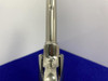 1964 Smith Wesson 19-2 .357 Mag Nickel 4" *INCREDIBLE .357 COMBAT MAGNUM*