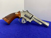 1964 Smith Wesson 19-2 .357 Mag Nickel 4" *INCREDIBLE .357 COMBAT MAGNUM*