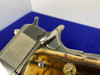 1973 Colt Government .45acp *NICKEL*5" -LARGE ROLL MARK- MK IV Series 70