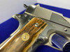 1973 Colt Government .45acp *NICKEL*5" -LARGE ROLL MARK- MK IV Series 70