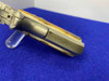 1973 Colt Government .45acp *NICKEL*5" -LARGE ROLL MARK- MK IV Series 70