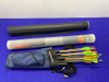 Archery Accessory Lot - Quiver and Storage Tubes *ASSORTED ARROWS INCLUDED*