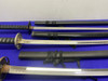 (5) Katana Sword Lot with Scabbards *440 STAINLESS STEEL*