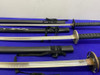 (5) Katana Sword Lot with Scabbards *440 STAINLESS STEEL*