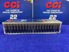(2) CCI .22 LR Standard Velocity 500-Round Bricks 1,000 Rds *BULK VALUE*
