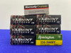 .220 Swift Ammunition Lot Hornady and Remington 136 Rds *FAST VARMINT LOAD*