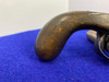 Belgian Double-Barrel Boxlock Percussion Pistol Patina 3" *ANTIQUE PISTOL*