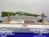 2013 Ruger 10/22 .22 LR Blue 18.50" *BLACK AND LIME GREEN LAMINATE STOCK*