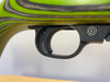 2013 Ruger 10/22 .22 LR Blue 18.50" *BLACK AND LIME GREEN LAMINATE STOCK*