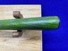2013 Ruger 10/22 .22 LR Blue 18.50" *BLACK AND LIME GREEN LAMINATE STOCK*
