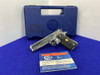 1992 Colt MK IV Series 80 Government .45 ACP 5" *BRIGHT STAINLESS FINISH*
