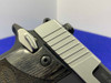 2013 Sig Sauer P238 .380 ACP 2.7" TWO-TONE STAINLESS BLACKWOOD GRIPS PISTOL