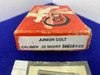 Colt Junior Model .22 Short Nickel 2 1/4" *COMPACT POCKET PISTOL*