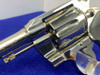 1965 Colt Official Police .38Spl 4" Nickel *BEAUTIFUL NICKEL DOUBLE-ACTION*