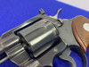 Colt Officers Model Match .38 Spl 6" Blue *VINTAGE COLT DOUBLE-ACTION*