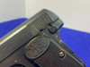 FN/Browning Model 1905  .25 ACP Blue 2" *INCREDIBLE POCKET PISTOL*