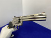 1981 Colt Python 357mag 6" *DESIRABLE COLTGUARD E-NICKEL MODEL* Astonishing