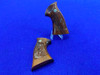 Smith & Wesson N-Frame Walnut Target Style Grips *CHECKERED WOOD PANELS*