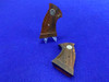 Smith & Wesson N-Frame Walnut Target Style Grips *CHECKERED WOOD PANELS*