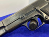 1952 FN d'Armes de Guerre Hi-Power 9mm Blued 4.625" *HISTORICAL PIECE*
