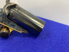 1851 Pietta Pepperbox .36 Cal Blued 3" *VINTAGE BLACK POWDER*