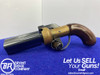 CMC Bar-Hammer Pepperbox .36 Blue/Brass *AWESOME 4-SHOT PERCUSSION PISTOL* 