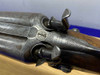 1898 W.C. Scott & Son Back-Action 11ga DS 32" *HISTORICAL SHOTGUN*