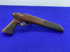 Anschutz Dark/Medium Brown Satin Hardwood Pistol Frame *W/ TRIGGER GUARD*