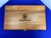 Smith & Wesson Hardwood Presentation Display Case *BLUE FELT INTERIOR*