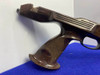 Marble Finish and Checkered Grip Panel Pistol Frame *WHITE DIAMOND INLAY*