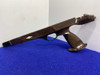 Marble Finish and Checkered Grip Panel Pistol Frame *WHITE DIAMOND INLAY*