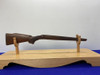 Remington 700-style Short Action Wooden Brown Stock *CHECKERED GRIP PANELS*