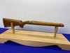 40X Gloss Brown Hardwood Rifle Stock w/White Line Buttplate *GLOSS FINISH*