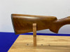 40X Gloss Brown Hardwood Rifle Stock w/White Line Buttplate *GLOSS FINISH*