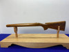 40X Gloss Brown Hardwood Rifle Stock w/White Line Buttplate *GLOSS FINISH*