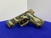 Glock 19 Gen 5 9mm Camo 4.02" *AMAZING CUSTOM "SNAKE SKIN" CERAKOTE*