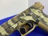 Glock 19 Gen 5 9mm Camo 4.02" *AMAZING CUSTOM "SNAKE SKIN" CERAKOTE*