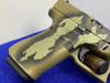 Glock 19 Gen 5 9mm Camo 4.02" *AMAZING CUSTOM "SNAKE SKIN" CERAKOTE*