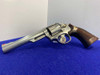 1980 Smith Wesson 66-1 .357 Mag 6" *AMAZING .357 COMBAT MAGNUM STAINLESS*