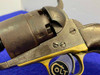 -Antique- 1862 Colt 1860 Army .44 Blue 8" *CIVIL WAR BLACK POWDER REVOLVER*